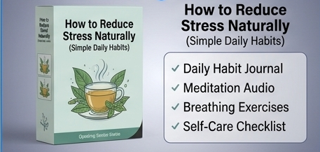 How to Reduce Stress Naturally (Simple Daily Habits)
