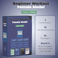Beginner Workout Program for Women – 3 Month Plan (Editable Canva Template)