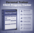 Personal Trainer Client Progress Tracker – 24 Month  Access